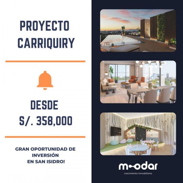 Departamento en Venta en San Isidro Lima, Lima